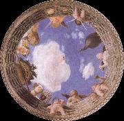 Andrea Mantegna Detail of Ceiling from the Camera degli Sposi oil painting artist